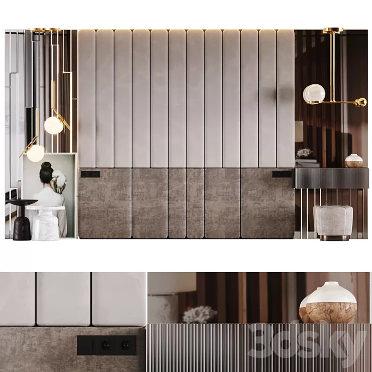 Soft headboard