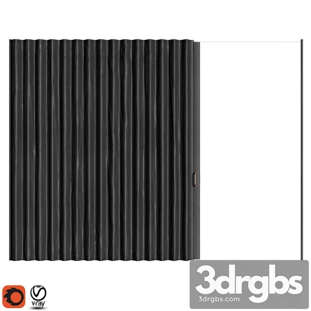 Soft sliding partition 3D Model Free