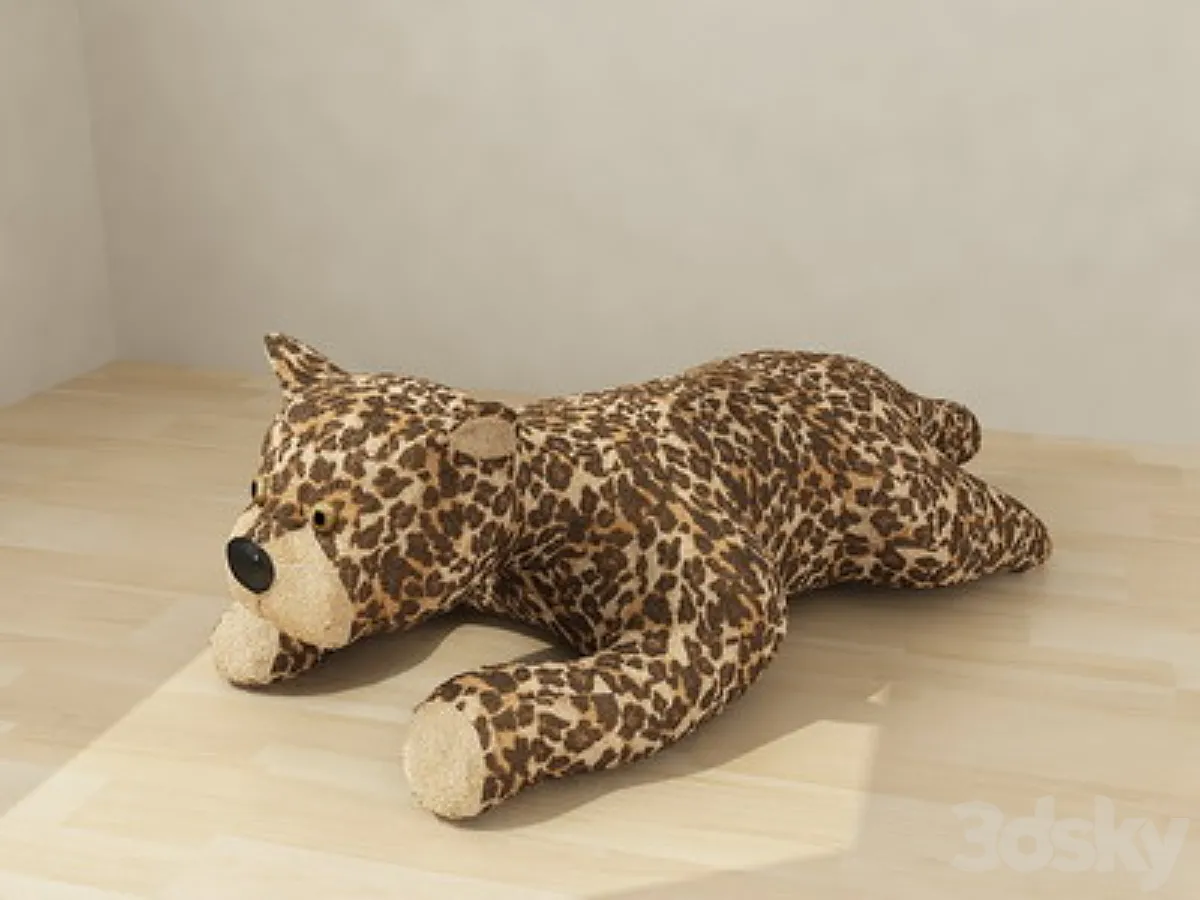 Soft toy Breeds 3D Model