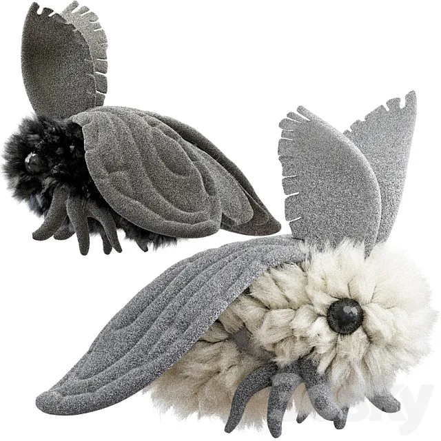 soft toy mole 3D Model