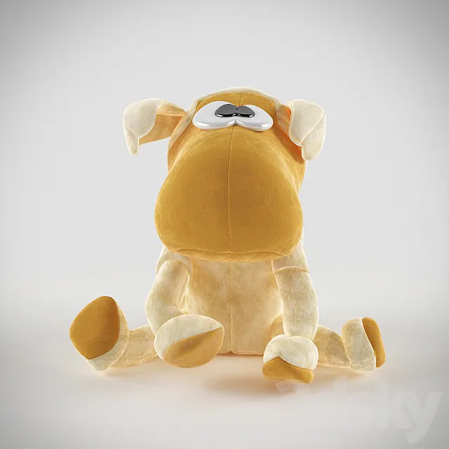 soft toy sheep 3DModel