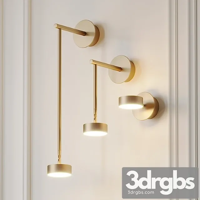 Softspot wall sconce by giopato coombes 3D Model Free
