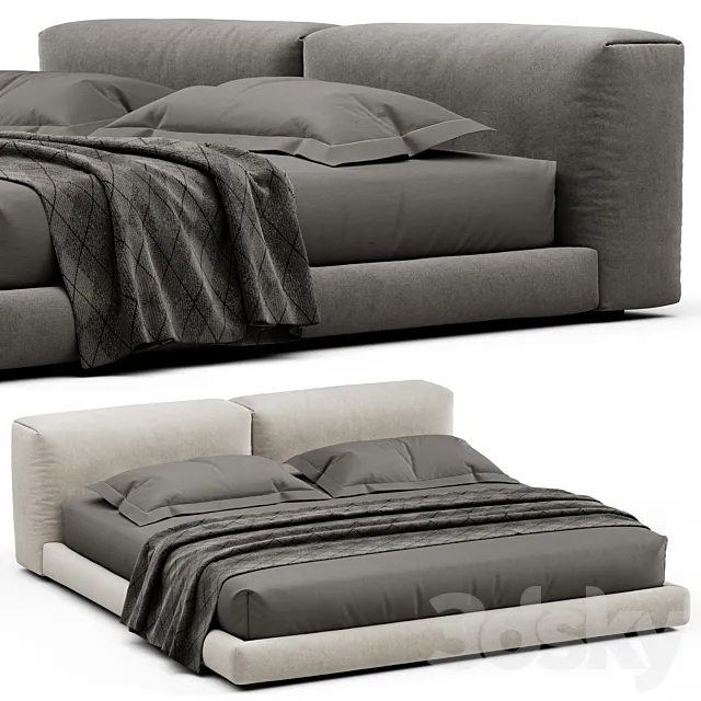 Softwall Bed 3D Model