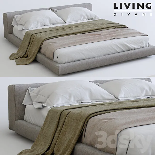 Softwall Bed 3D Model