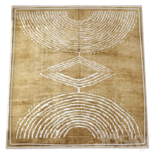 Soho Antiq Rug 3D Model