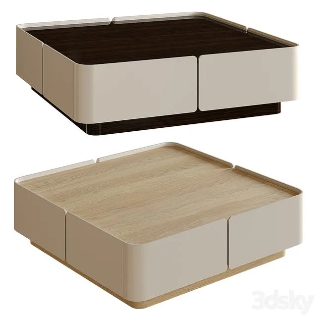 Soho Coffee Table 3D Model