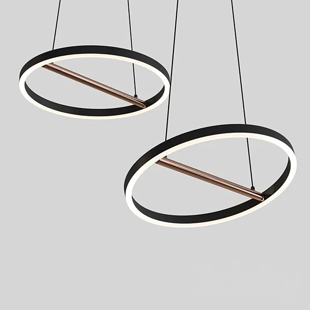 Sol PL by SeedDesign Suspended Lamp 3DModel