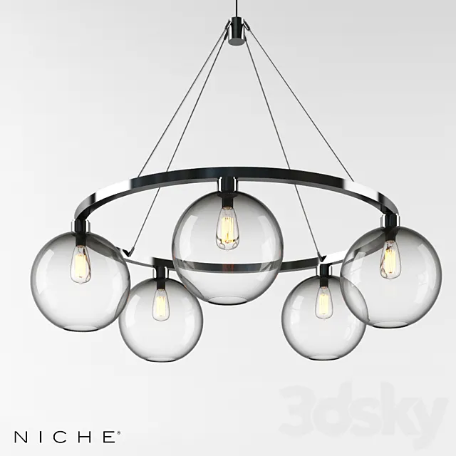 Sola 36 Chandelier 3DModel
