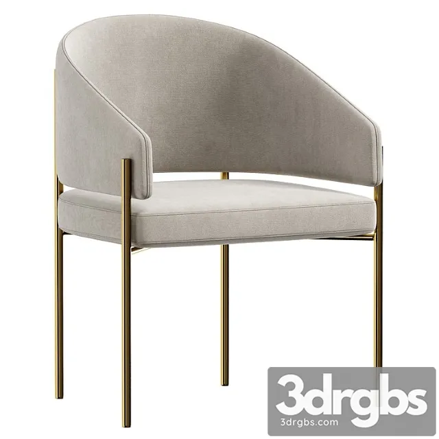 Solana Dining Chair 3D Model Free