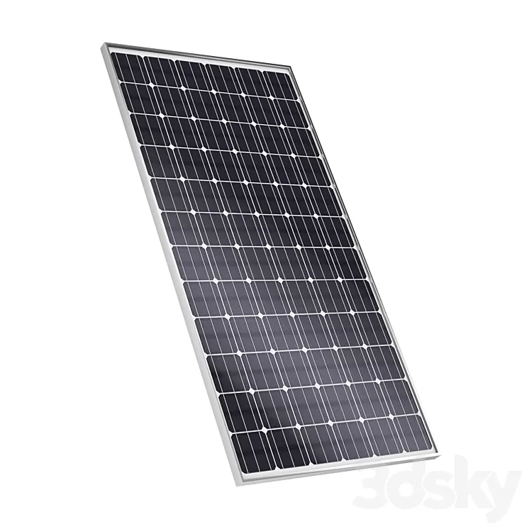 Solar Panel 3D Model