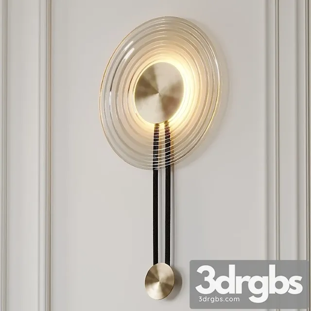 Solar wall sconce by chelsom 3D Model Free