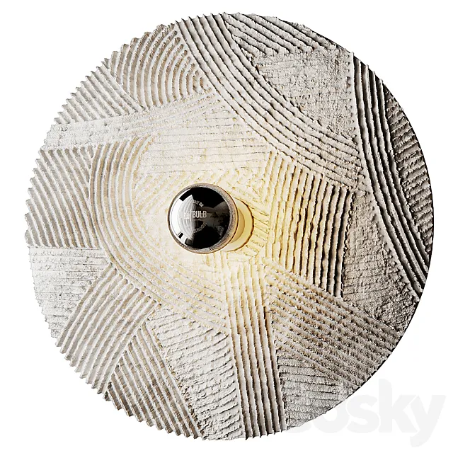 SOLCO Carrara Marble wall lamp from RADAR INTERIOR 3DModel