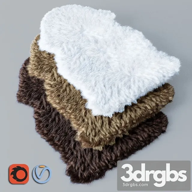 Sold skold sheepskin 3D Model Free