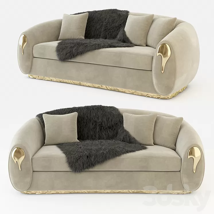 Soleil Sofa by Boca Do Lobo