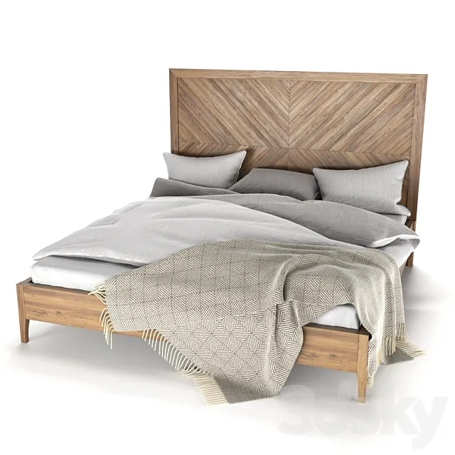 Solid bed 3DModel