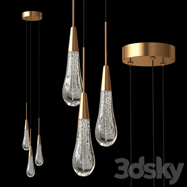 Soltaire 3 Light Pendant Free Download