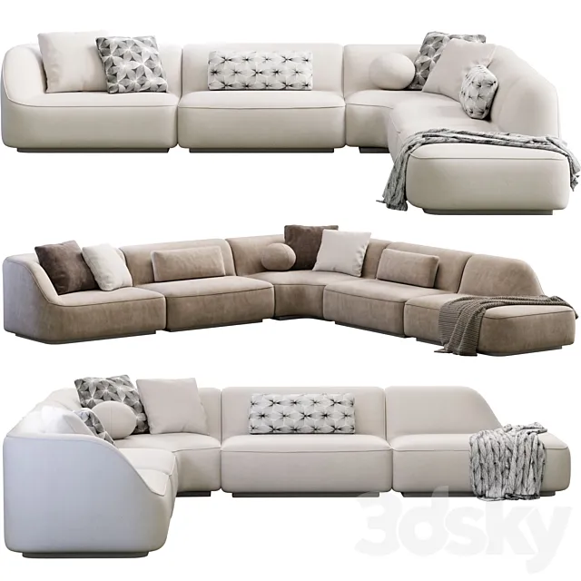 Somod Sofa By Davis 3D Model