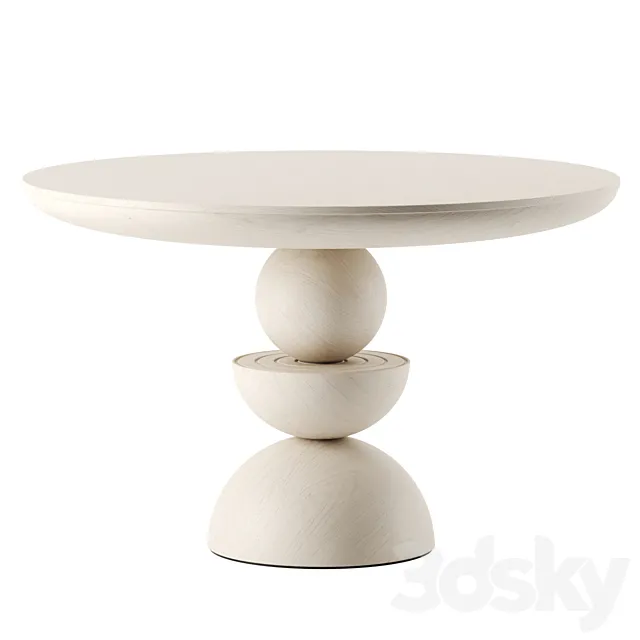 Sonali Dining Table by Anthropologie 3DModel