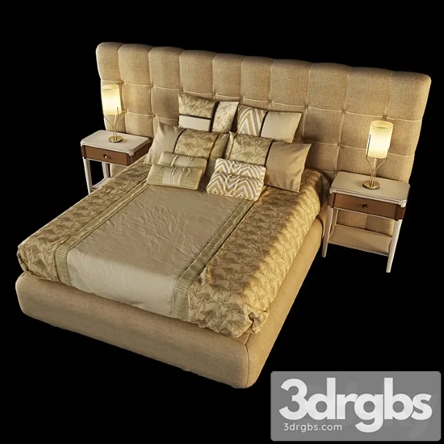 Songes bed 2 3D Model Free