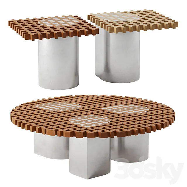 Sonia Coffee Table by Vonnegut Kraft 3DModel