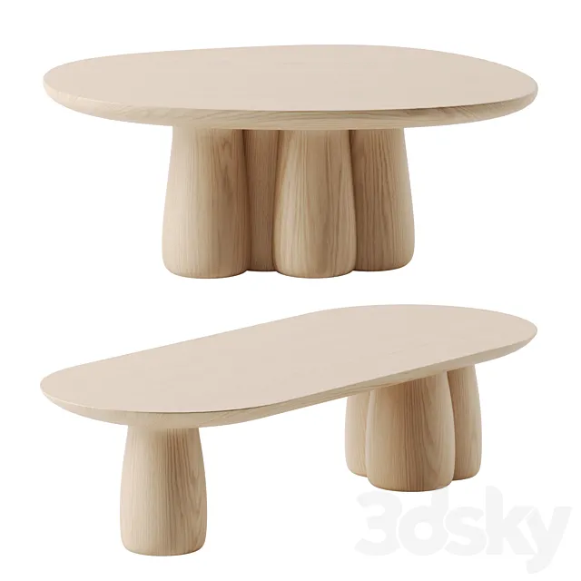 SONIAH coffee tables by Faina 3D Model