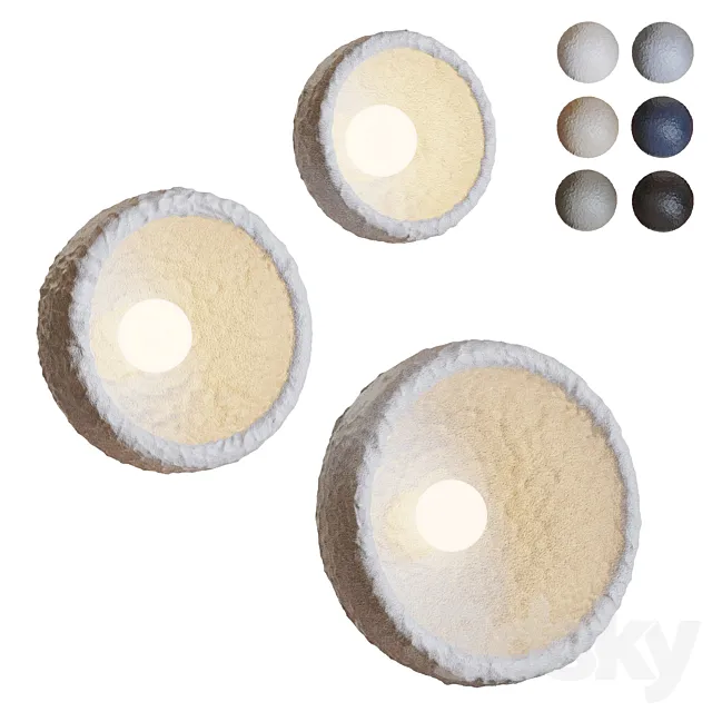 SONIAH Yakusha Sconce Lamp 3D Model