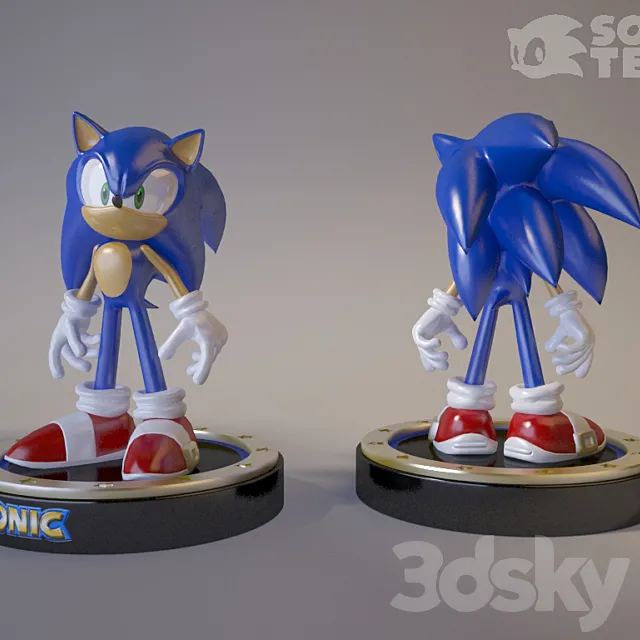 Sonic 3D Model