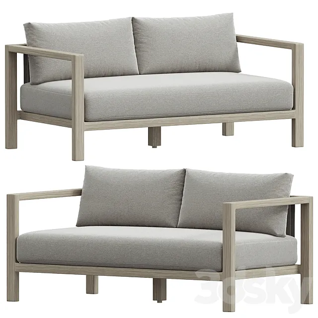 Sonoma Outdoor Sofa 3D Model