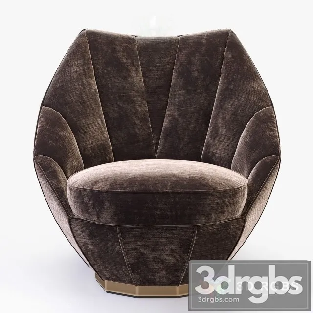 Sontag Armchair 3D Model Free