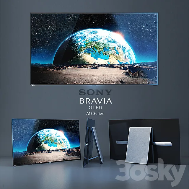 Sony A1 OLED 3DModel