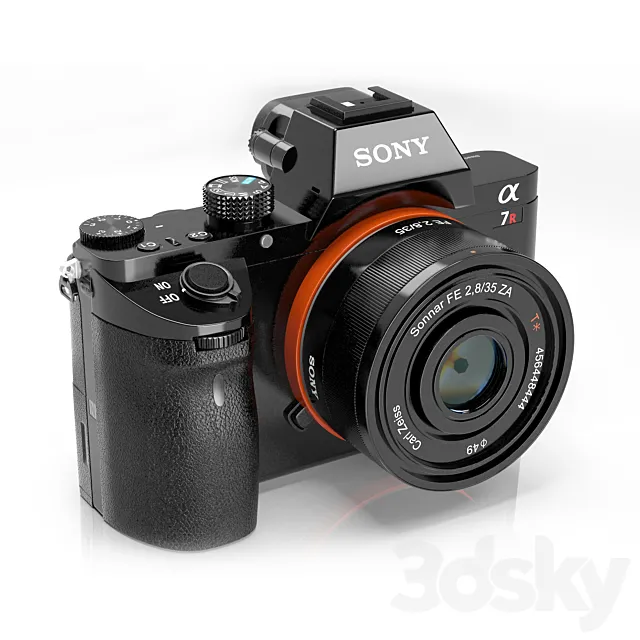 Sony A7RII 3D Model