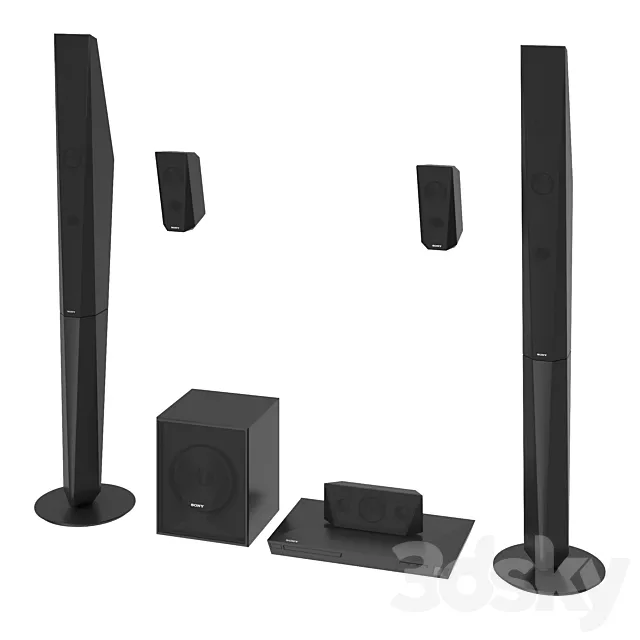 SONY BDV-E4100 3DModel