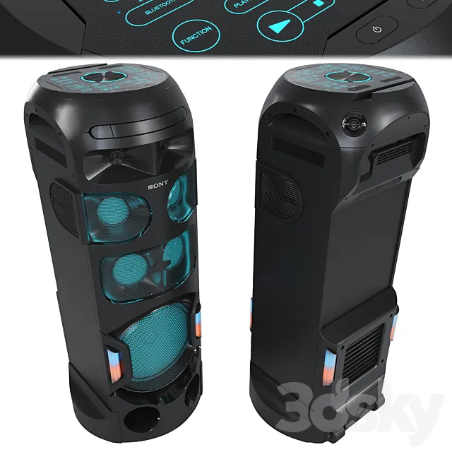 Sony MHC-V81D 3D Model