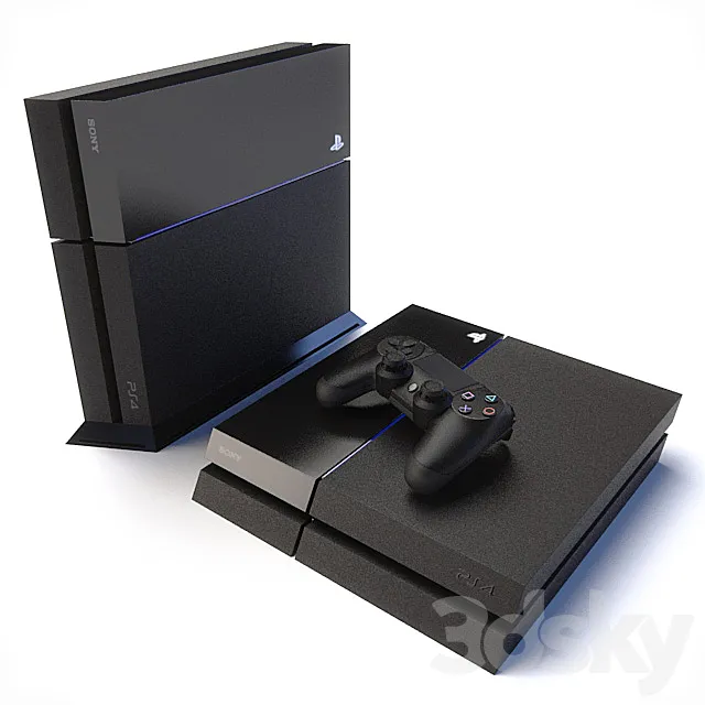 Sony PlayStation 4 3DModel