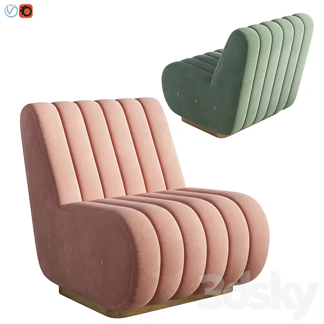 Sophia Sofa Essential home 3D Model