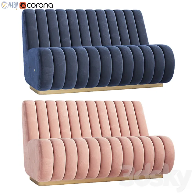 Sophia Sofa Essential home 3DModel