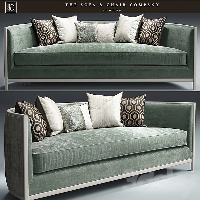 Sophia sofa_Solis_The sofa and chair company 3DModel