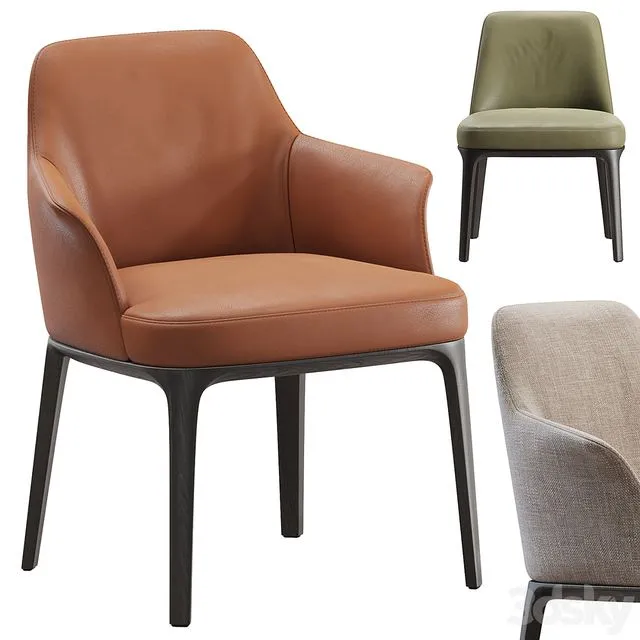 SOPHIE CHAIR BY POLIFORM 3D Model