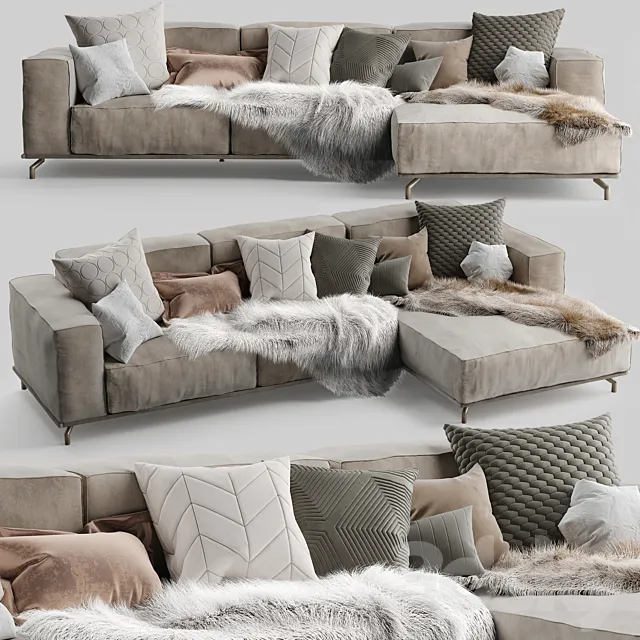 Sophie corner sofa 3DModel