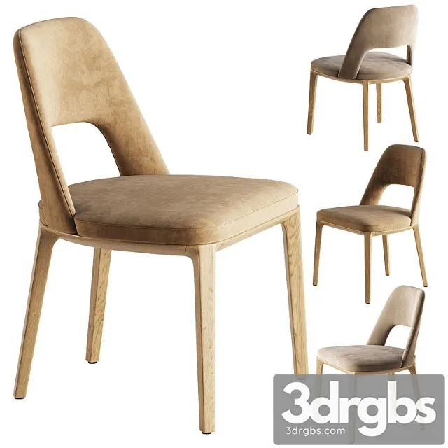 Sophie Lite Chair By Poliform 3D Model Free