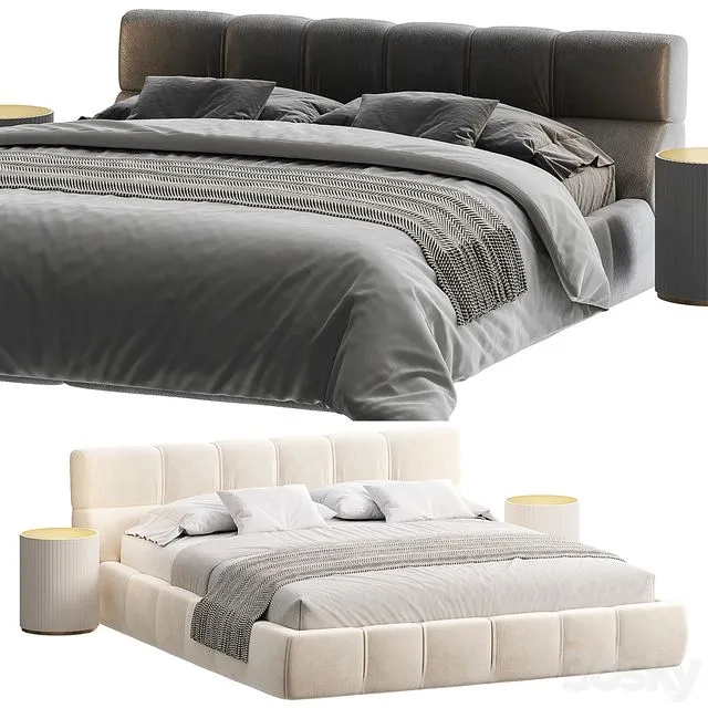 Souffle custom made bed 3D Model