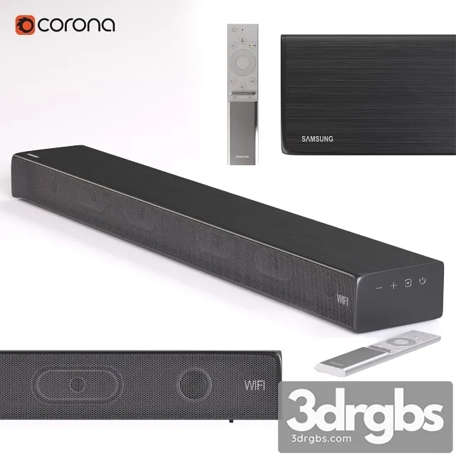 Soundbar Subwoofer Samsung HW MS550 3D Model Free