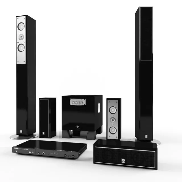soundsystem_yamaha 3D Model