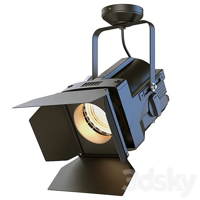 Source Four Fresnel 3D Model