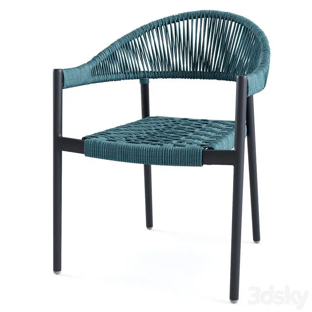 Source Furniture Skye Dining Arm Chair 3D Model