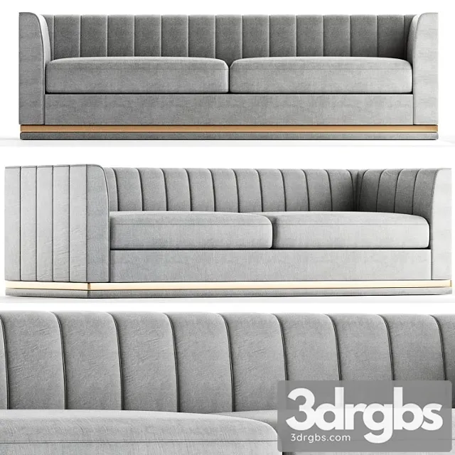 South loop sofa 2 3D Model Free