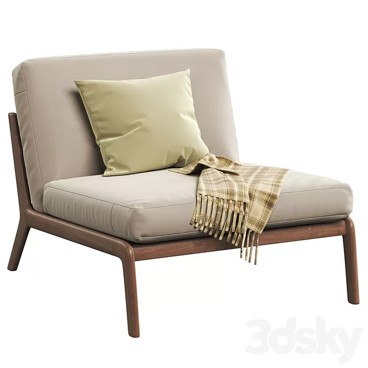 Sova Armchair 3D Model