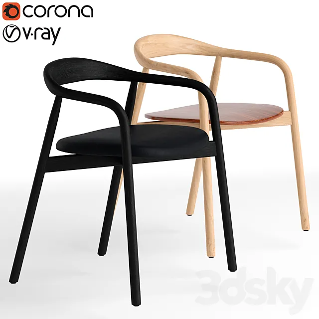 Sovet Autumn chair 3D Model