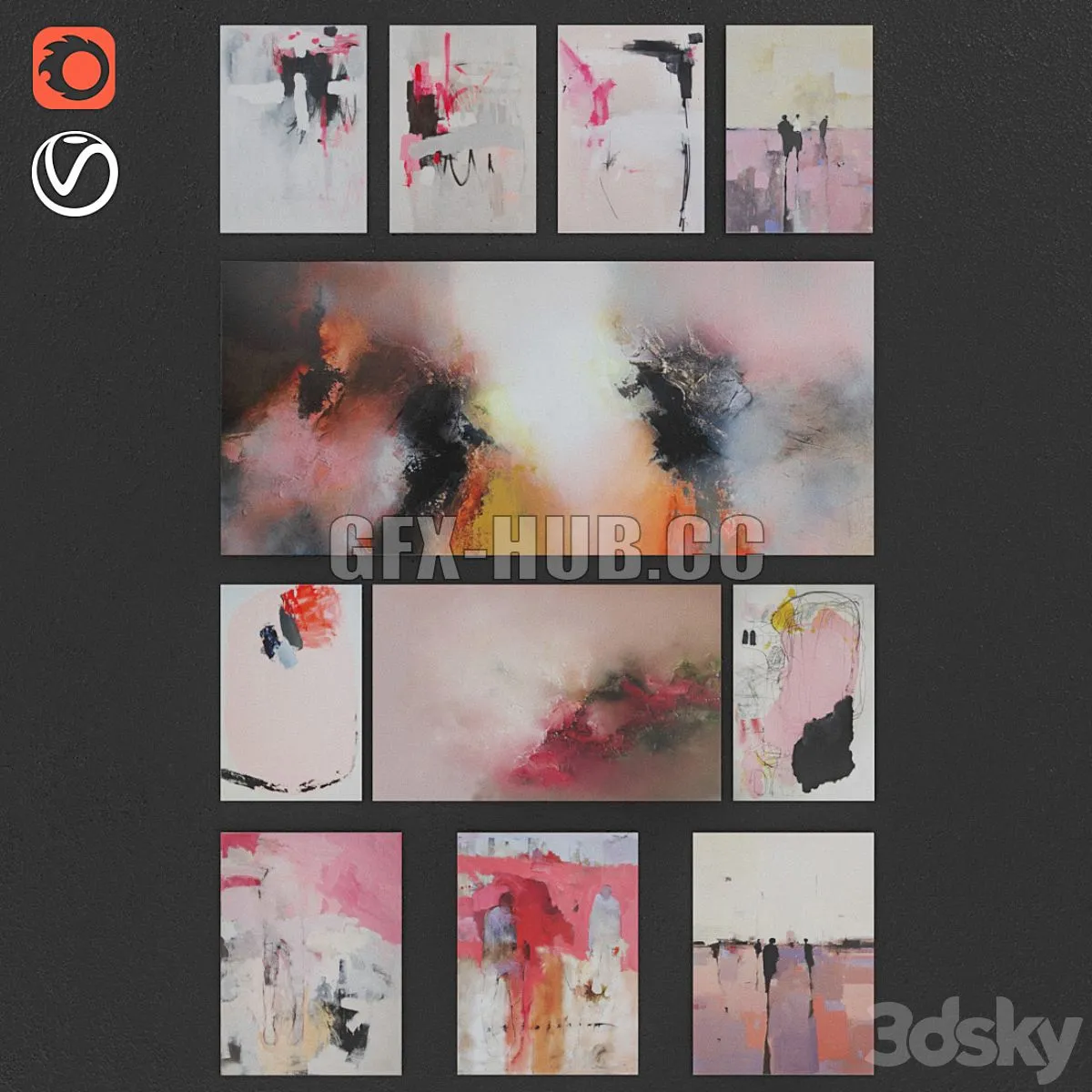 Sovremennyekartiny_5 3D Model