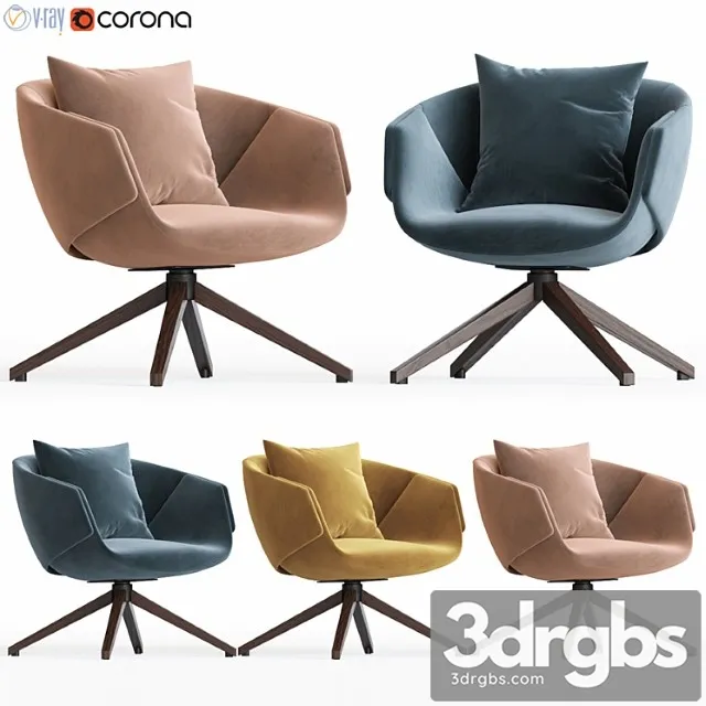 Sp01 Anita Armchair 1 3D Model Free